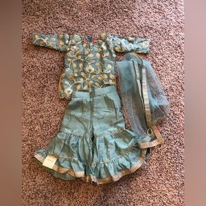 Baby girl Indian/Pakistani Gharara set
